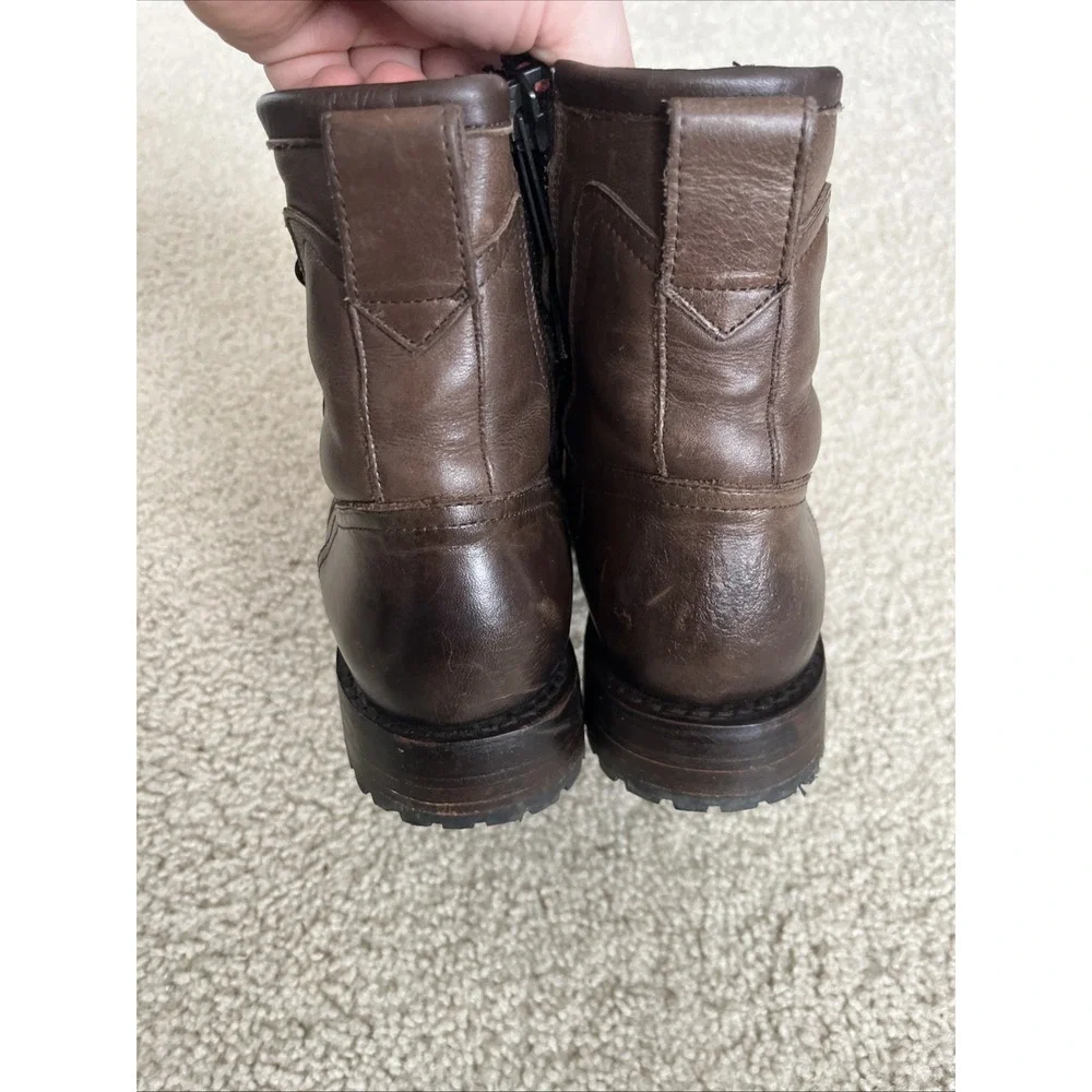 Thursday Boot Co Casa Moto Zip House of Friends Rande Gerber Boots Mens 6 Brown